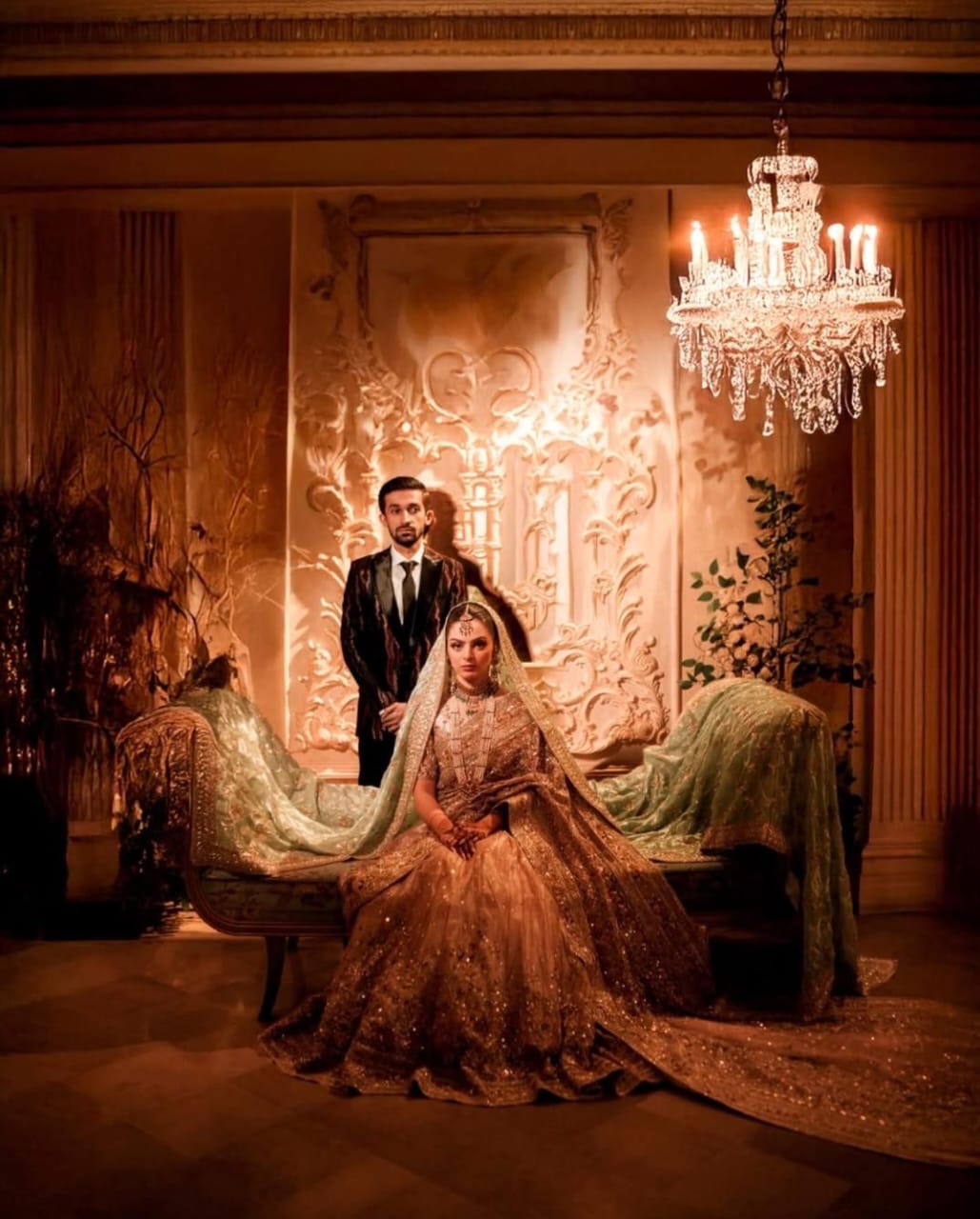 Bride and groom at a Story Planners wedding in Lahore